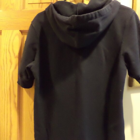 Lauren POLO SHIRT DRESS with Hood ~ BATHING SUIT COVER-UP - Navy - Size P/S - Picture 10 of 10